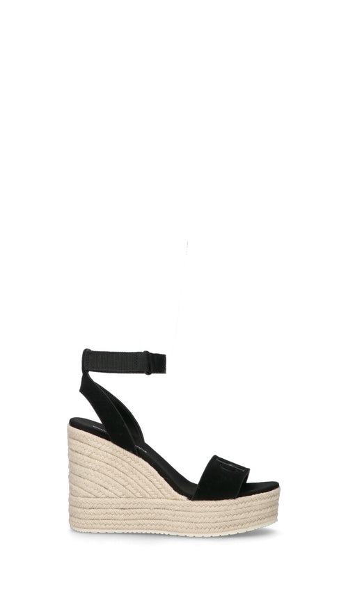 CALVIN KLEIN Zeppa donna nera