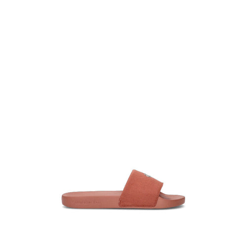 CALVIN KLEIN JEANS Ciabatta donna marrone