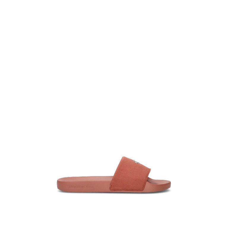 CALVIN KLEIN JEANS Ciabatta donna marrone