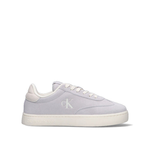 CALVIN KLEIN JEANS Sneaker donna grigia in suede