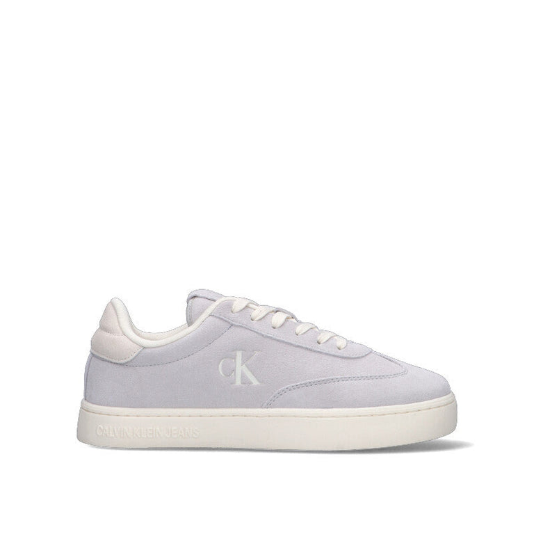 CALVIN KLEIN JEANS Sneaker donna grigia in suede