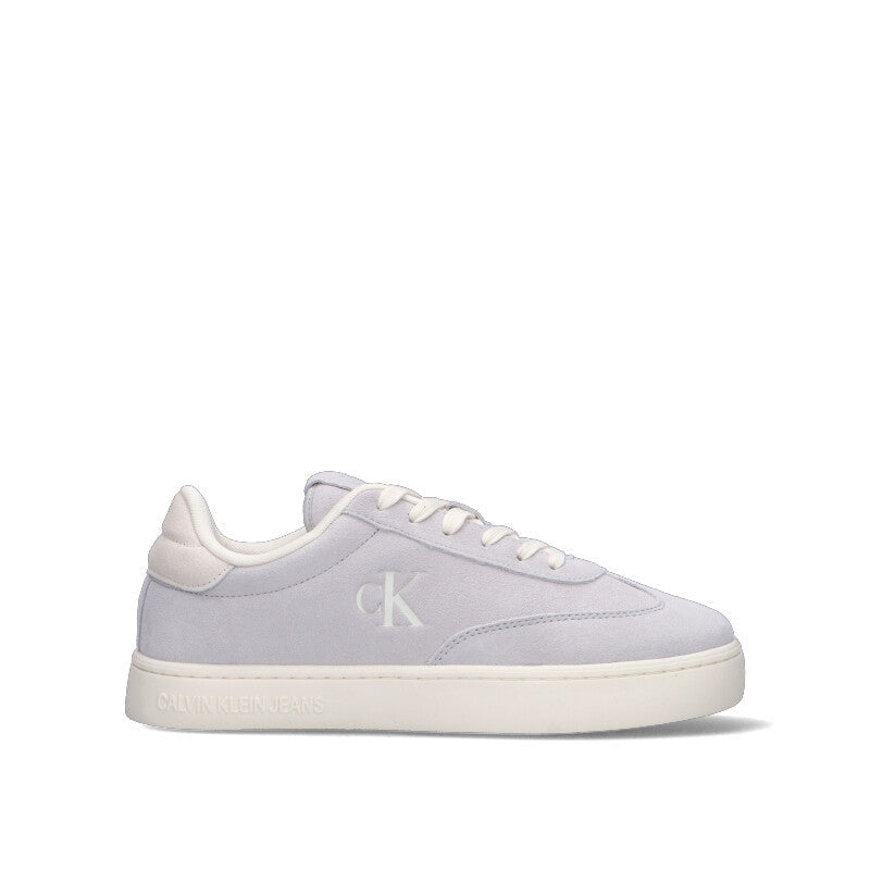 CALVIN KLEIN JEANS Sneaker donna grigia in suede