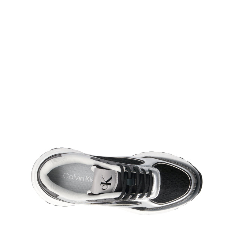 CALVIN KLEIN JEANS Sneaker donna bianca/nera