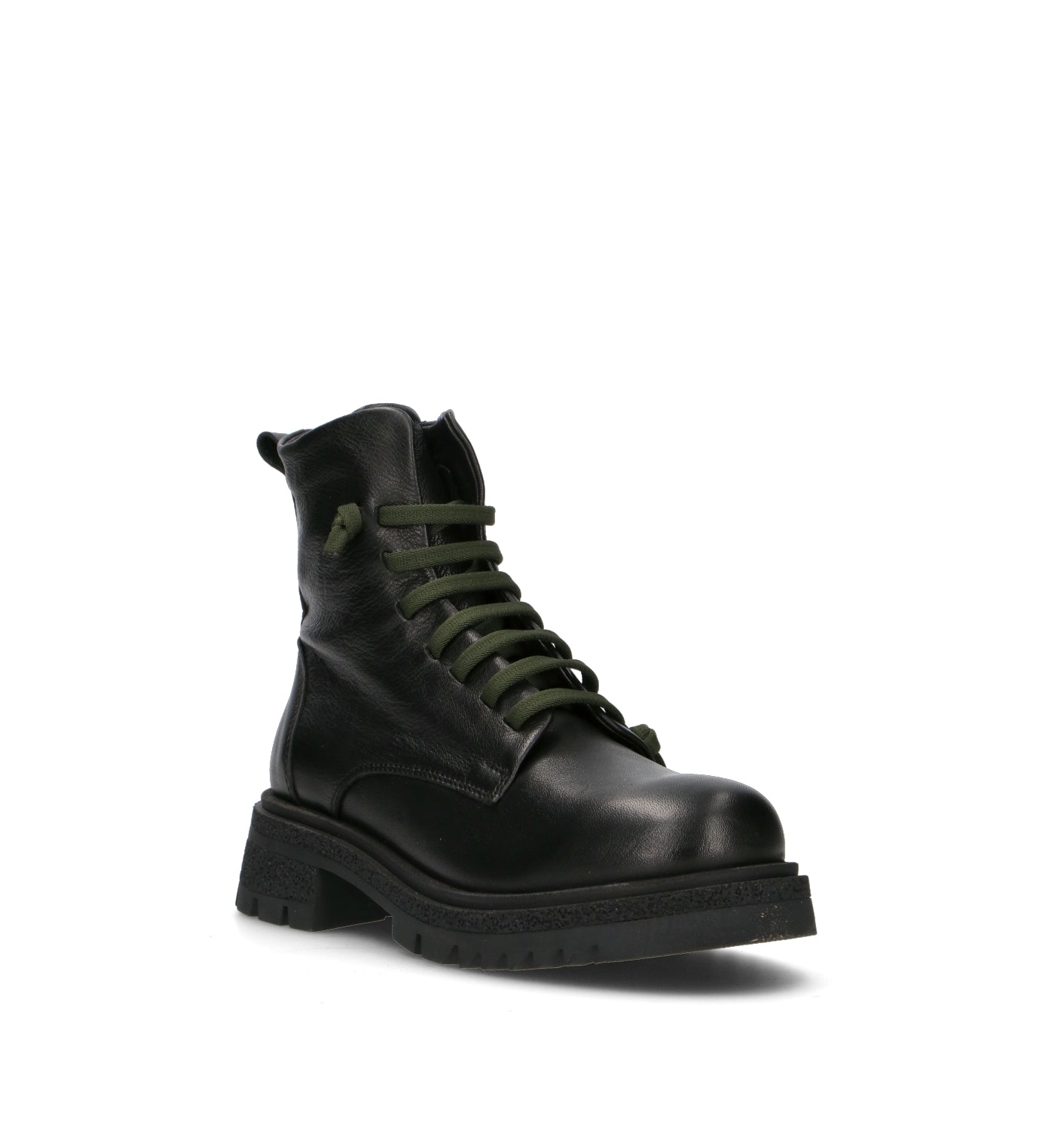 BUENO Anfibio donna nero in pelle