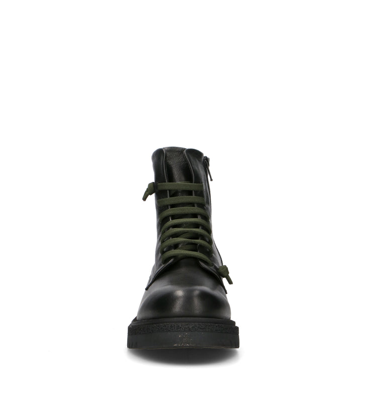 BUENO Anfibio donna nero in pelle
