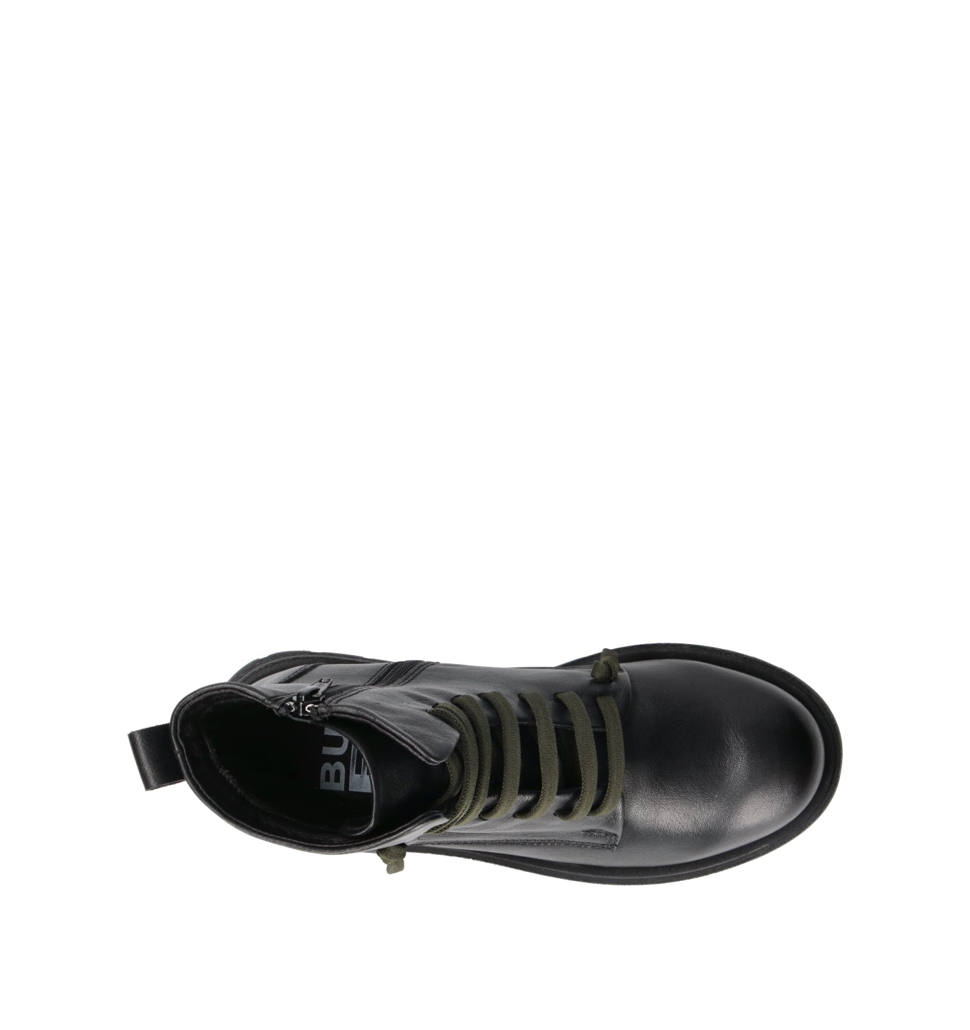 BUENO Anfibio donna nero in pelle