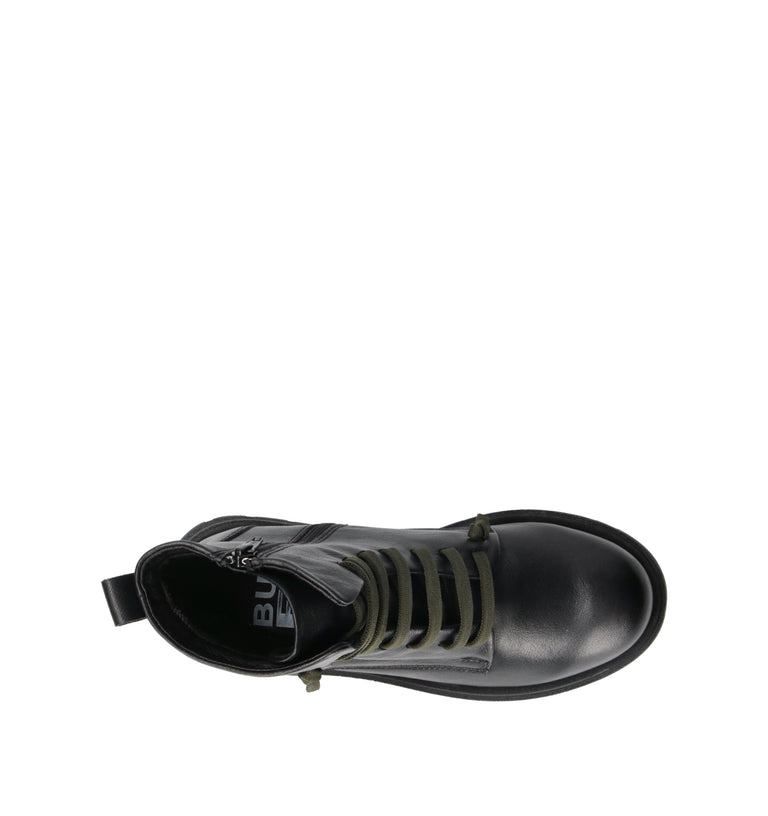 BUENO Anfibio donna nero in pelle