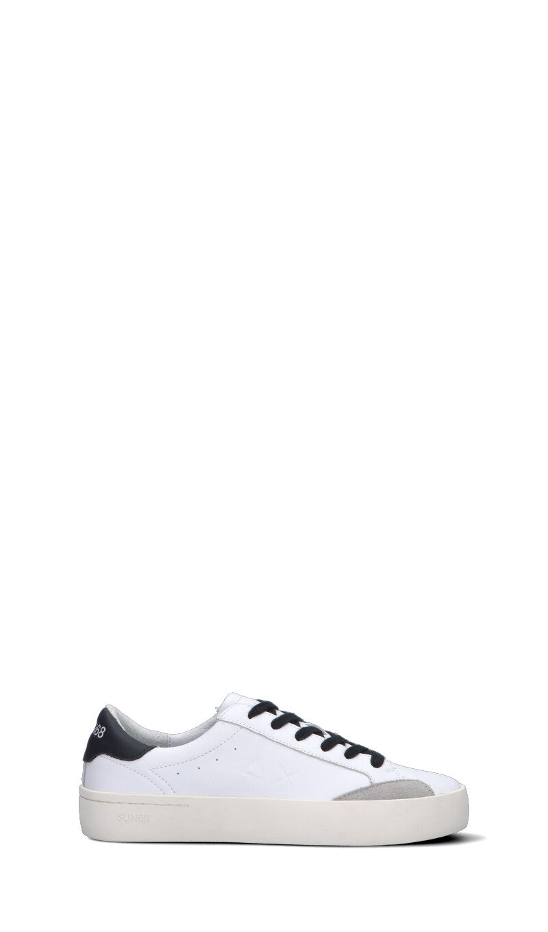 SUN68 Sneaker uomo bianca in pelle