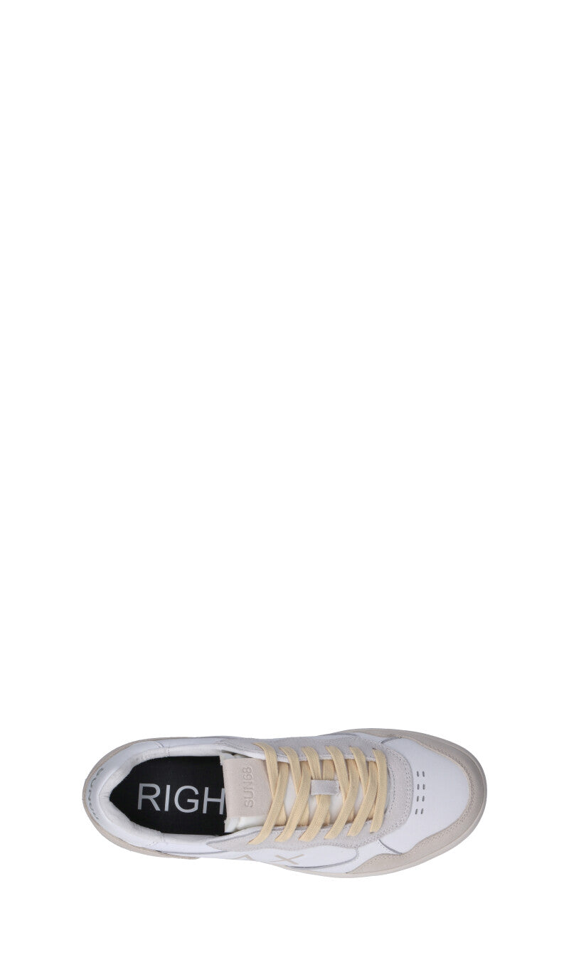 SUN68 Sneaker uomo bianca/beige