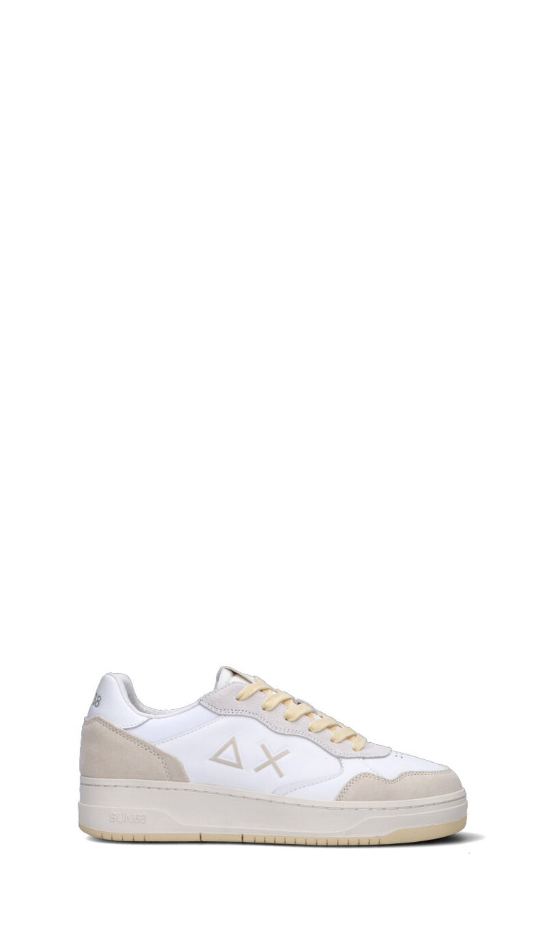 SUN68 Sneaker uomo bianca/beige