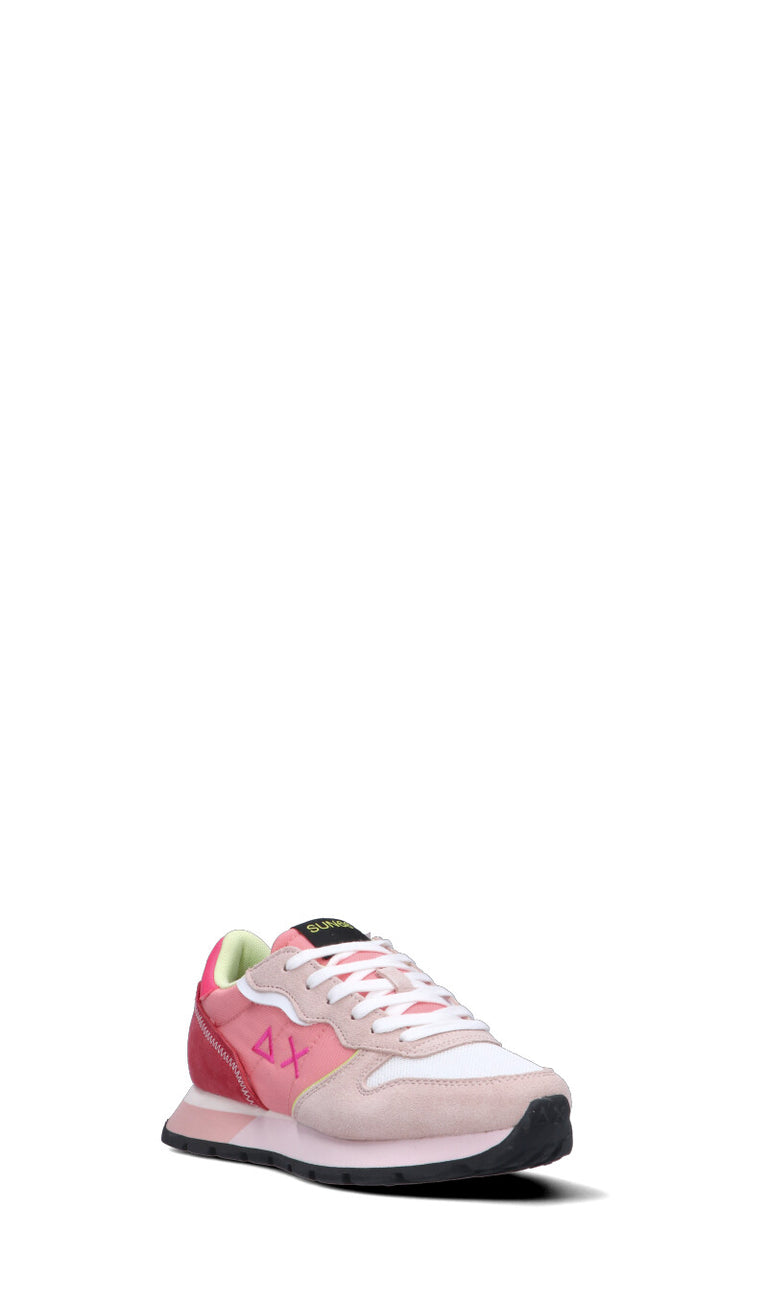 SUN68 Sneaker donna rosa in suede