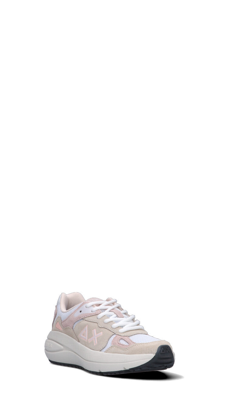 SUN68 Sneaker donna panna