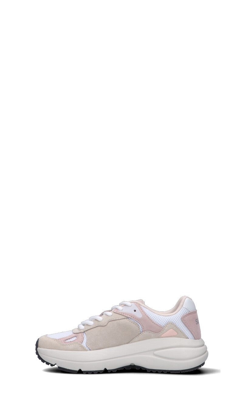 SUN68 Sneaker donna panna