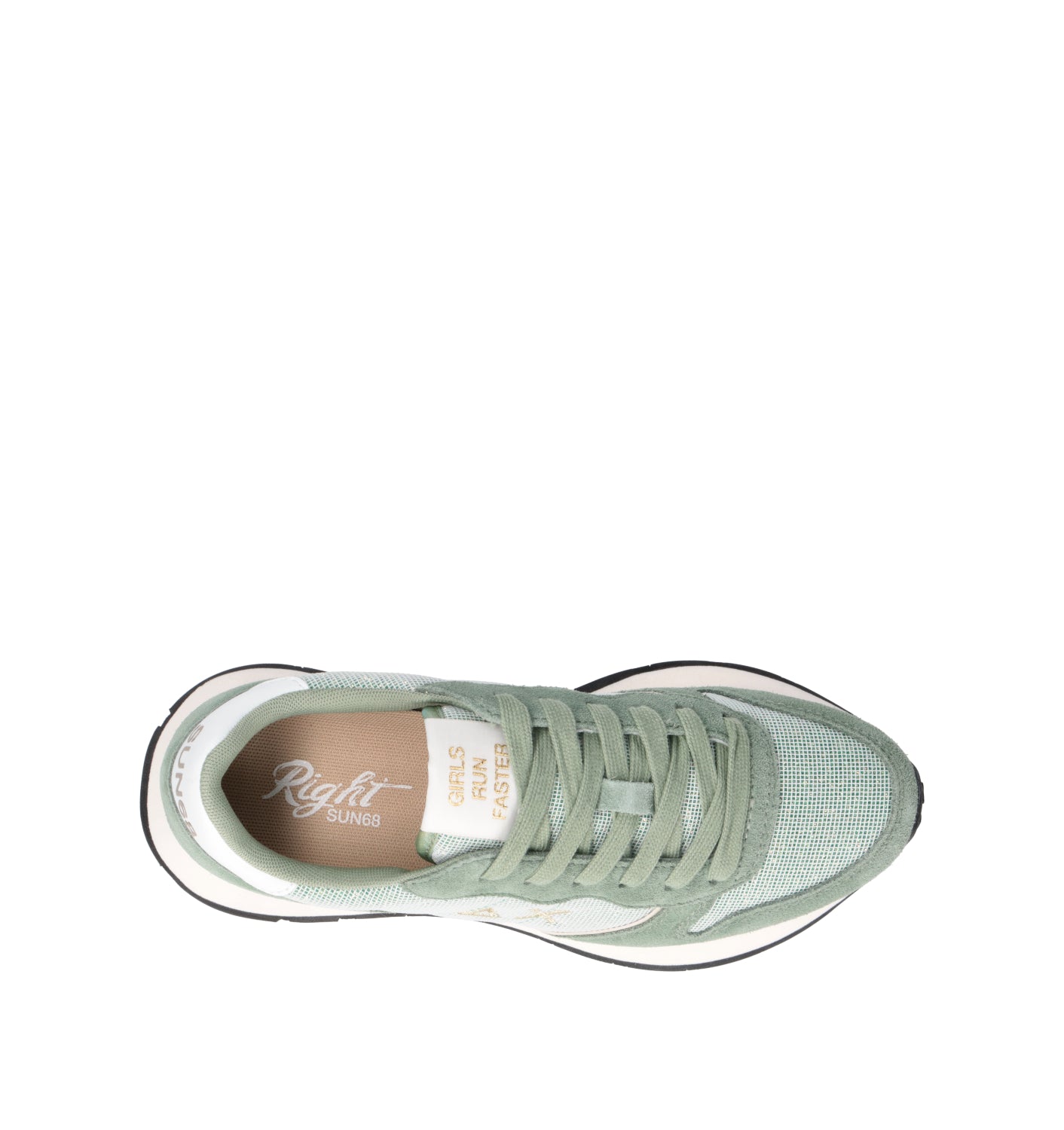 SUN68 Sneaker donna verde