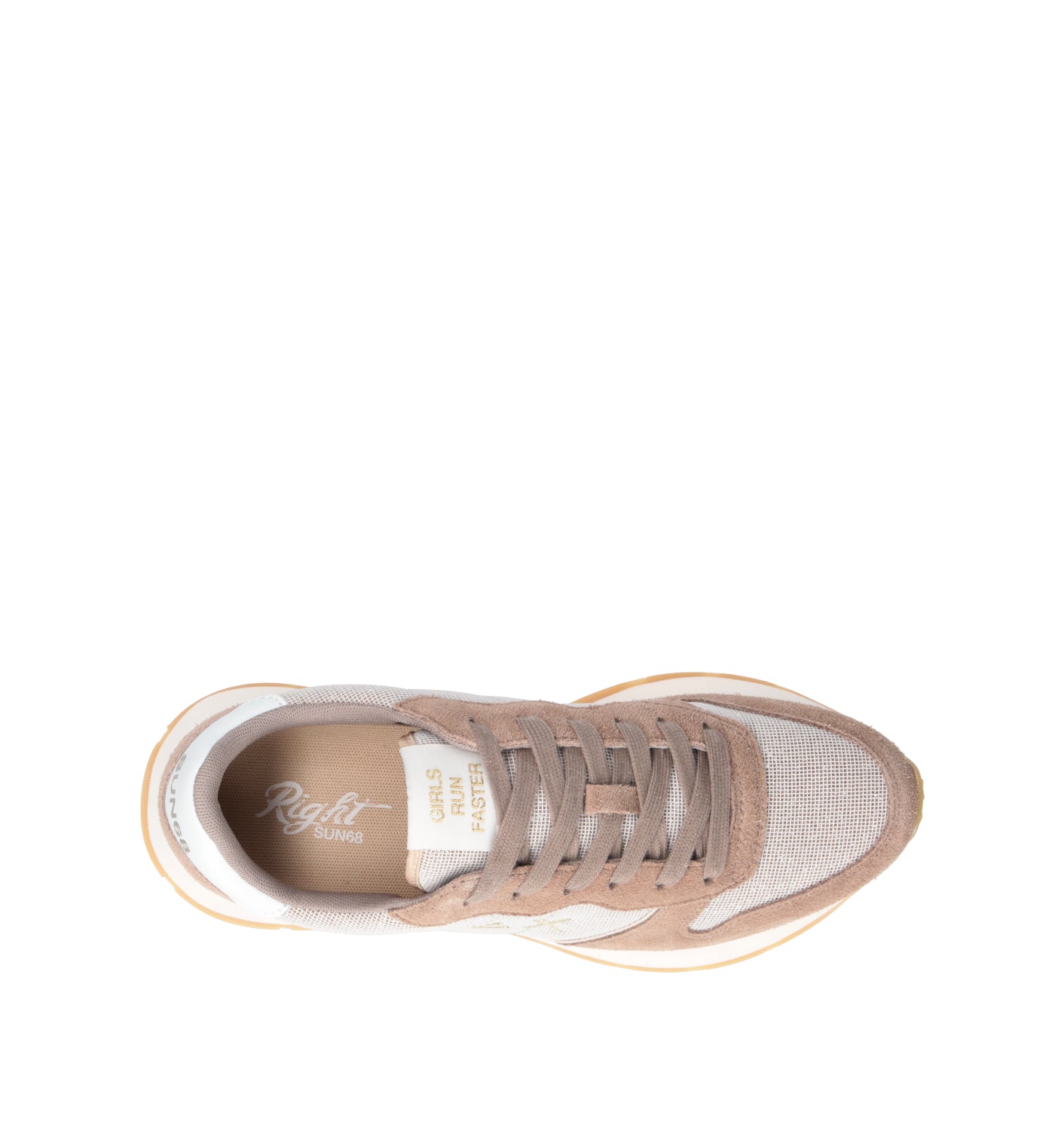 SUN68 Sneaker donna beige
