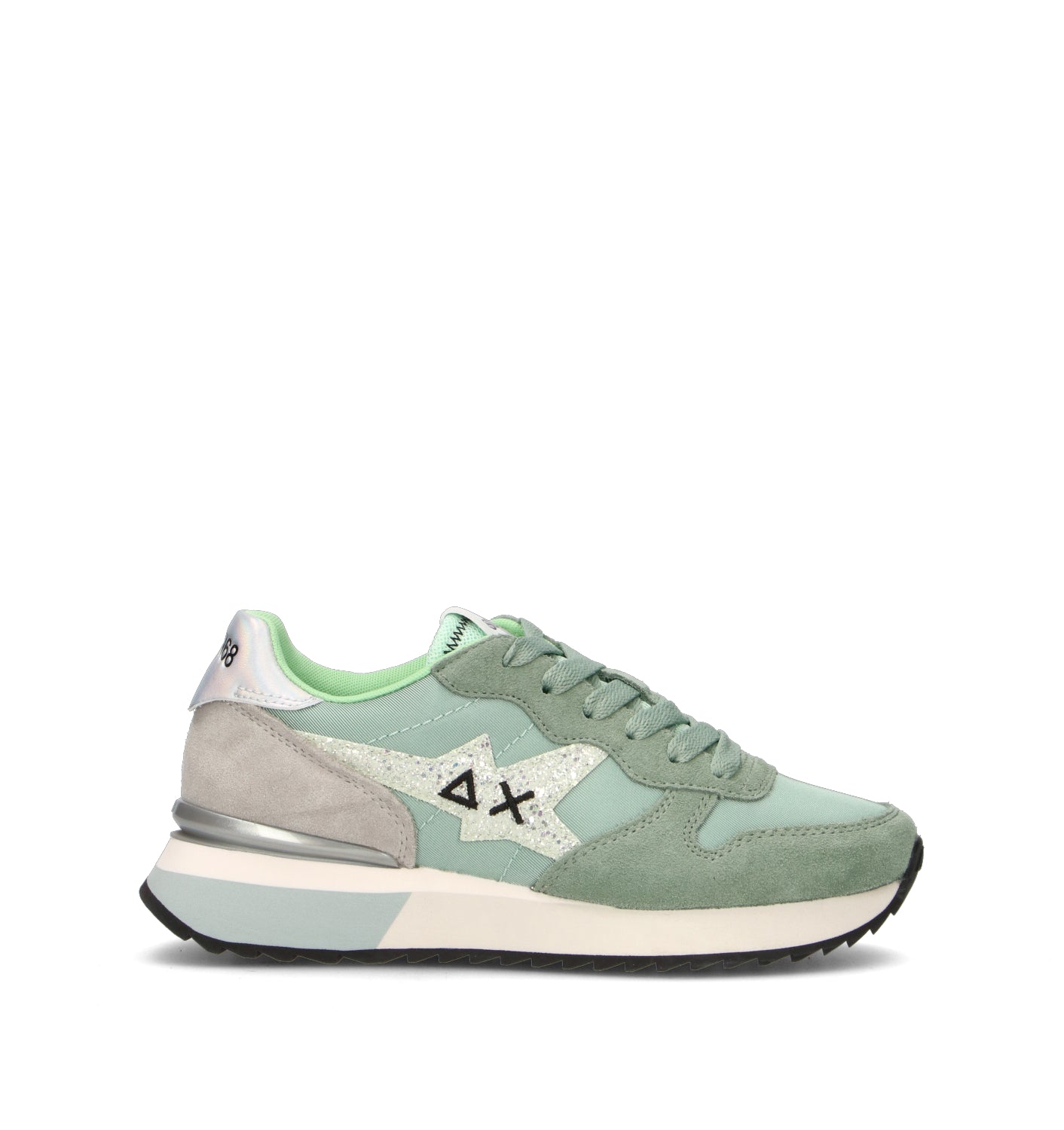 SUN68 Sneaker donna verde