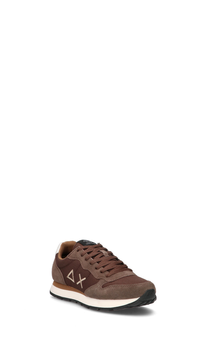SUN68 Sneaker uomo marrone in suede