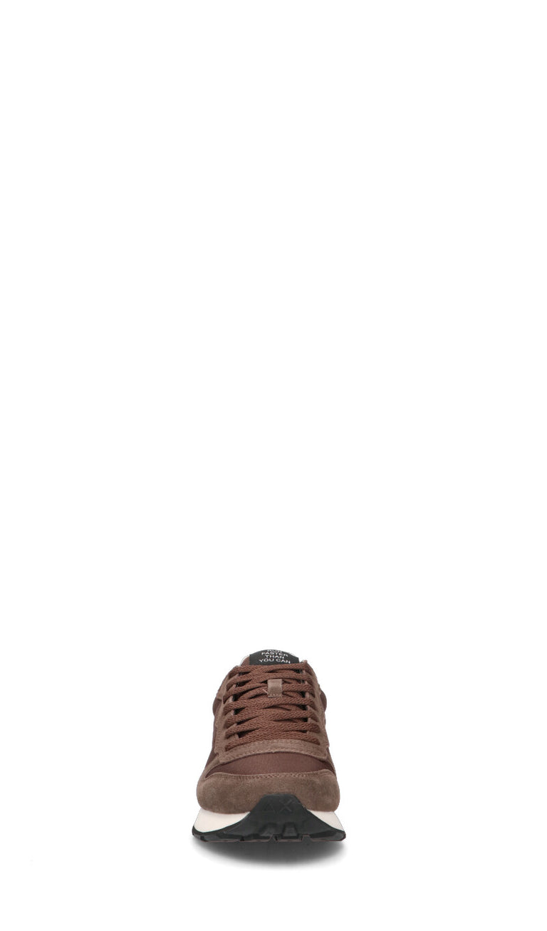 SUN68 Sneaker uomo marrone in suede