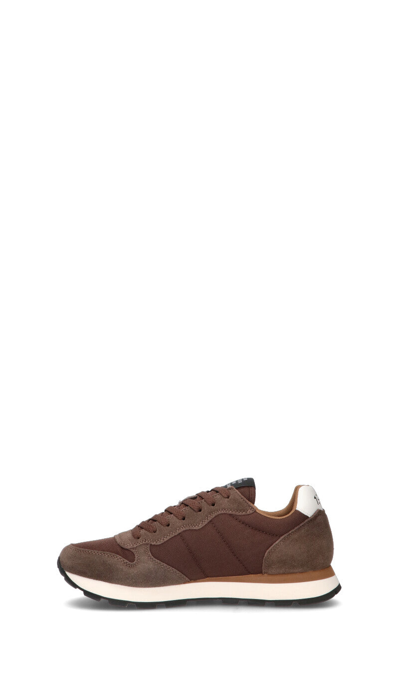 SUN68 Sneaker uomo marrone in suede