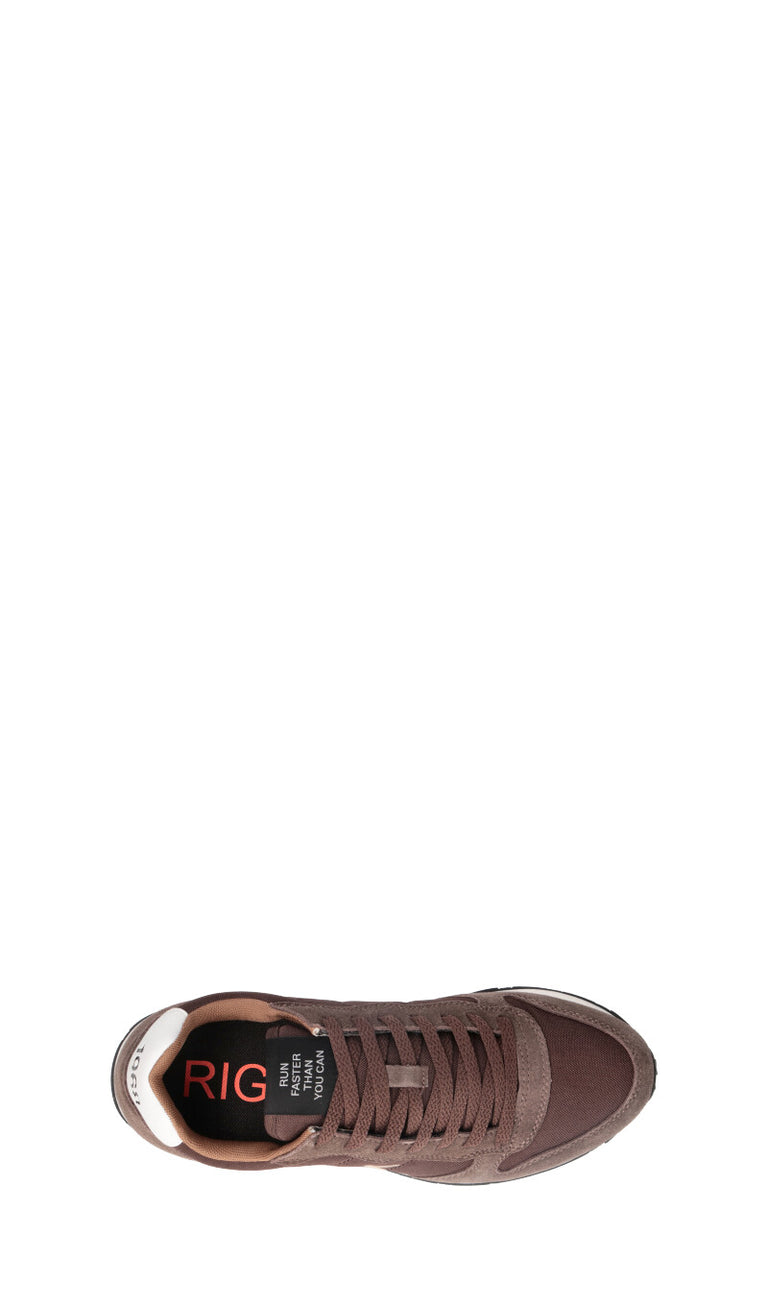 SUN68 Sneaker uomo marrone in suede