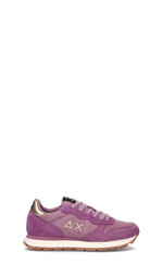 SUN68 Sneaker donna viola in suede