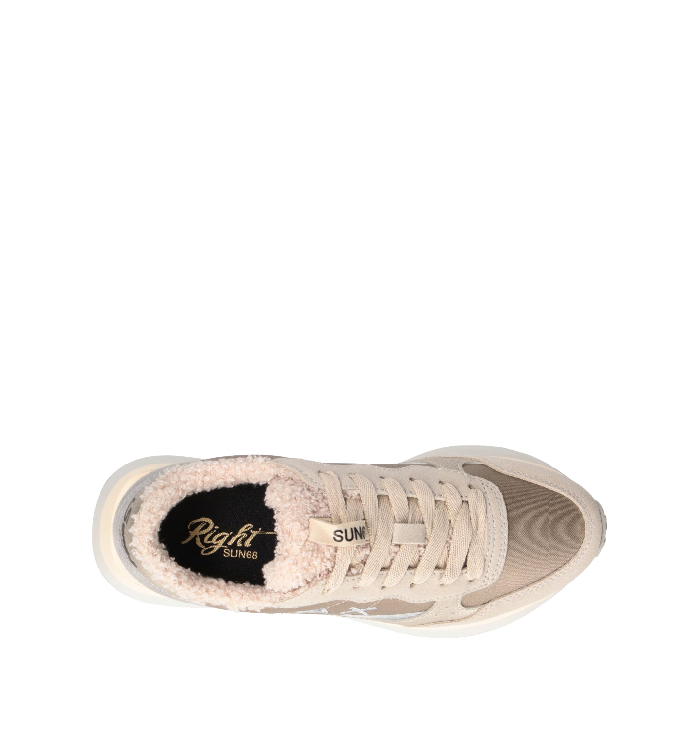 SUN68 Sneaker donna beige