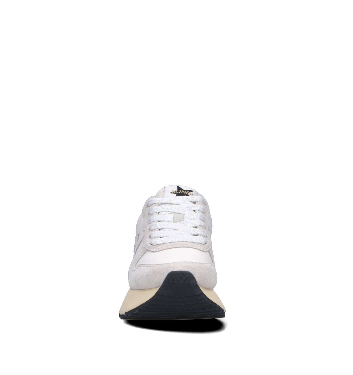 SUN68 Sneaker donna bianca/argento