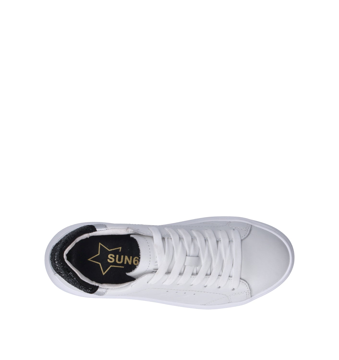 SUN68 Sneaker donna bianca/nera