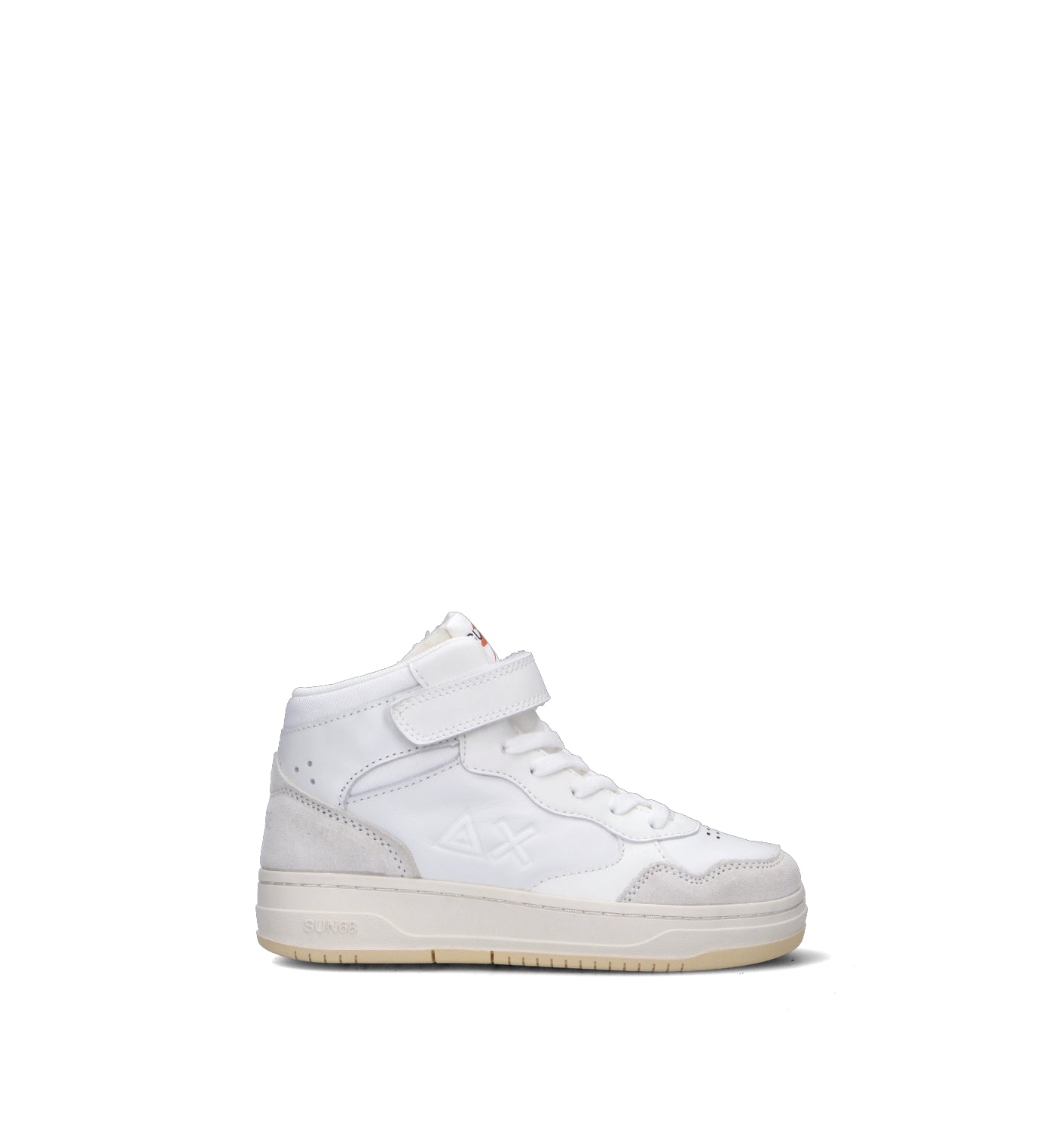 SUN68 Sneaker bimbi bianca