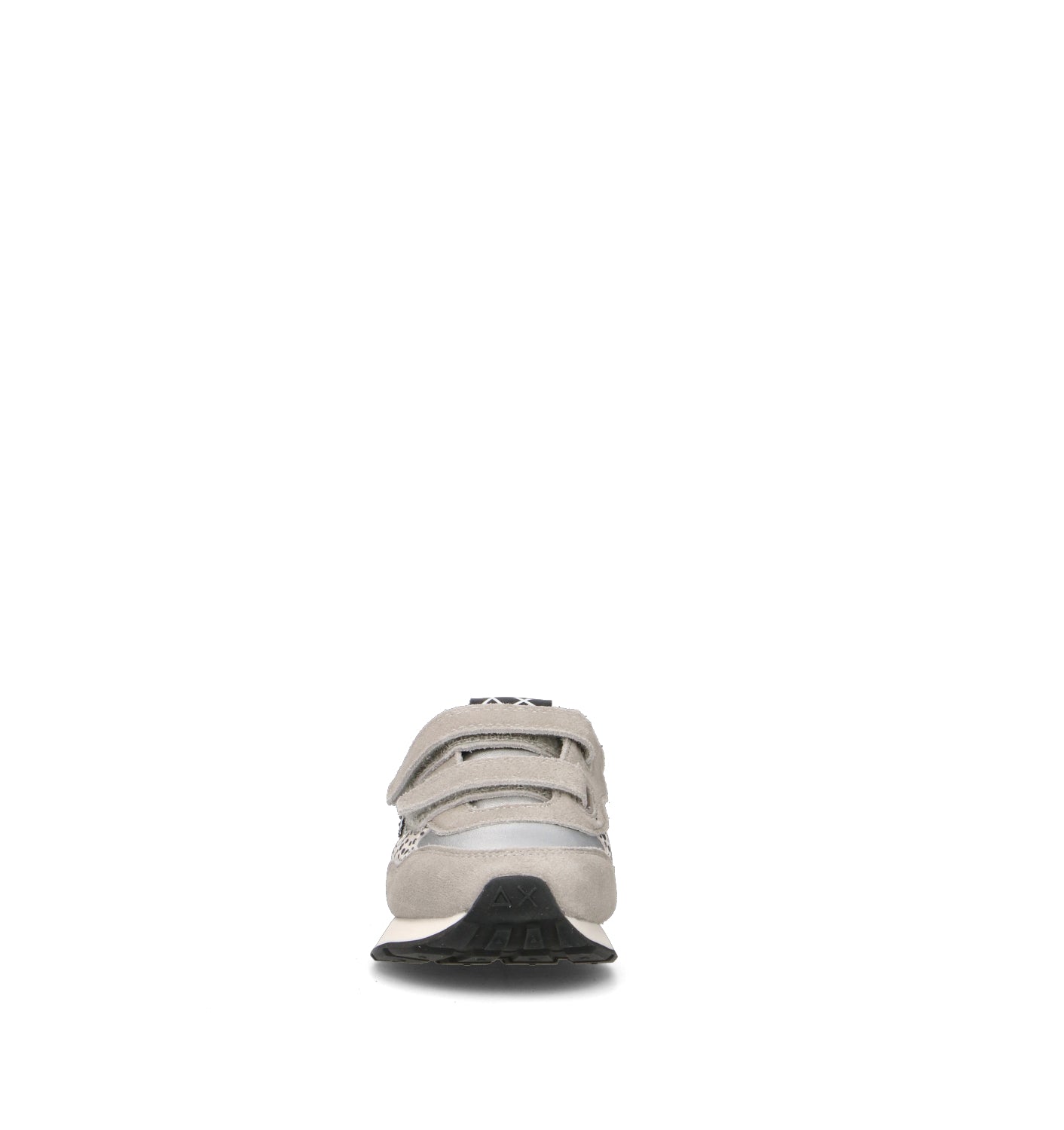 SUN68 Sneaker bimba argento