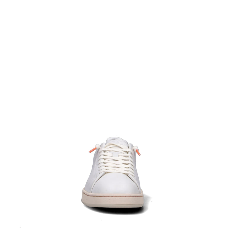 SUN68 Sneaker uomo bianca in pelle