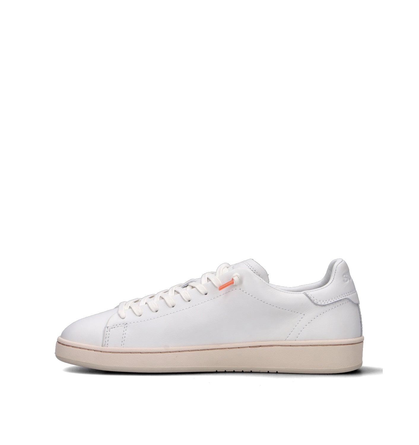 SUN68 Sneaker uomo bianca in pelle