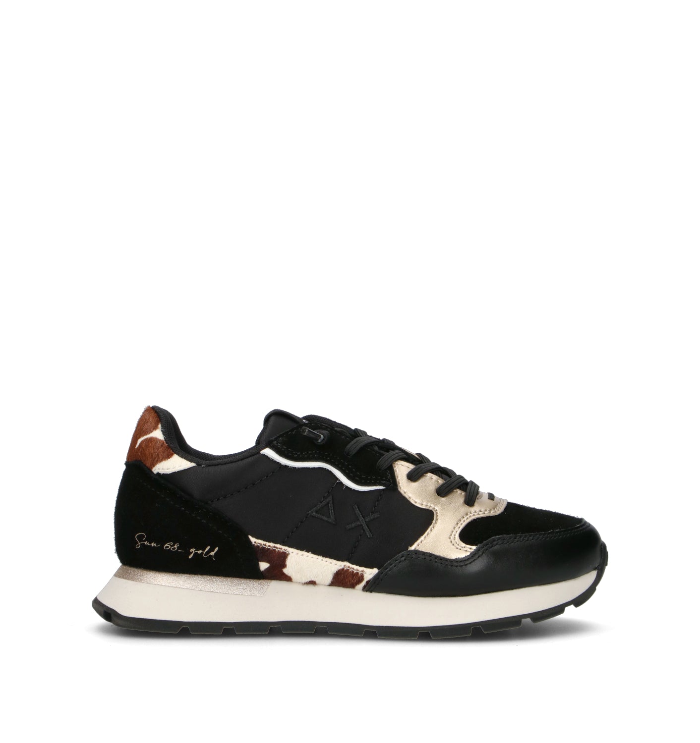 SUN 68 Sneaker donna nera