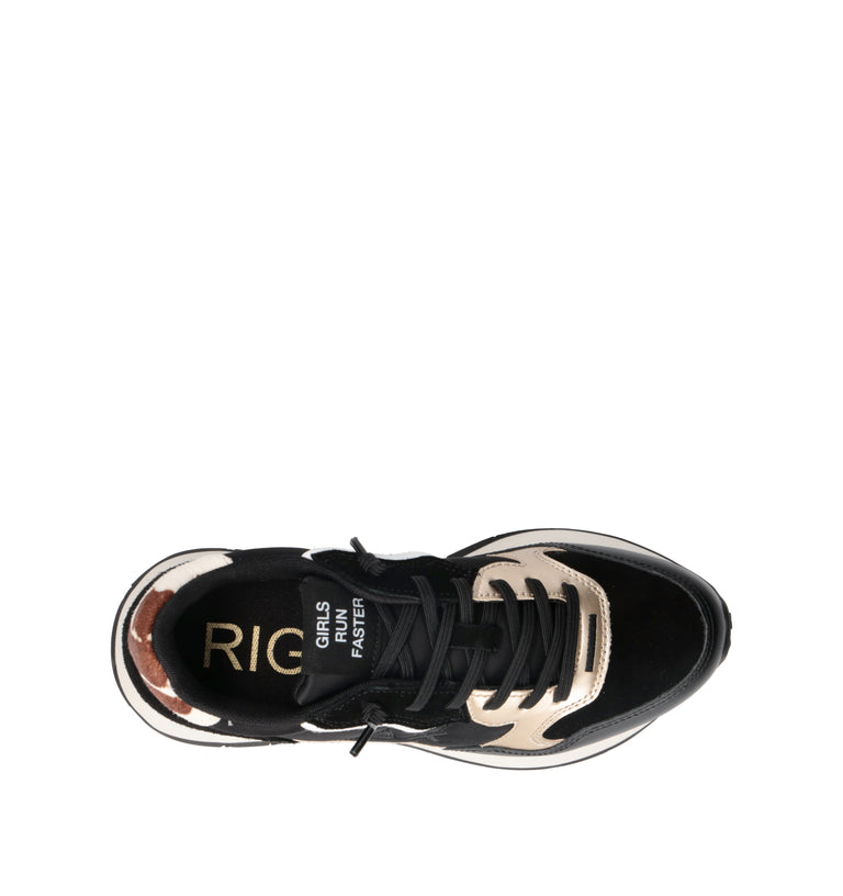 SUN 68 Sneaker donna nera