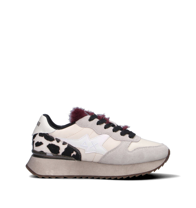 SUN 68 Sneaker donna bianca
