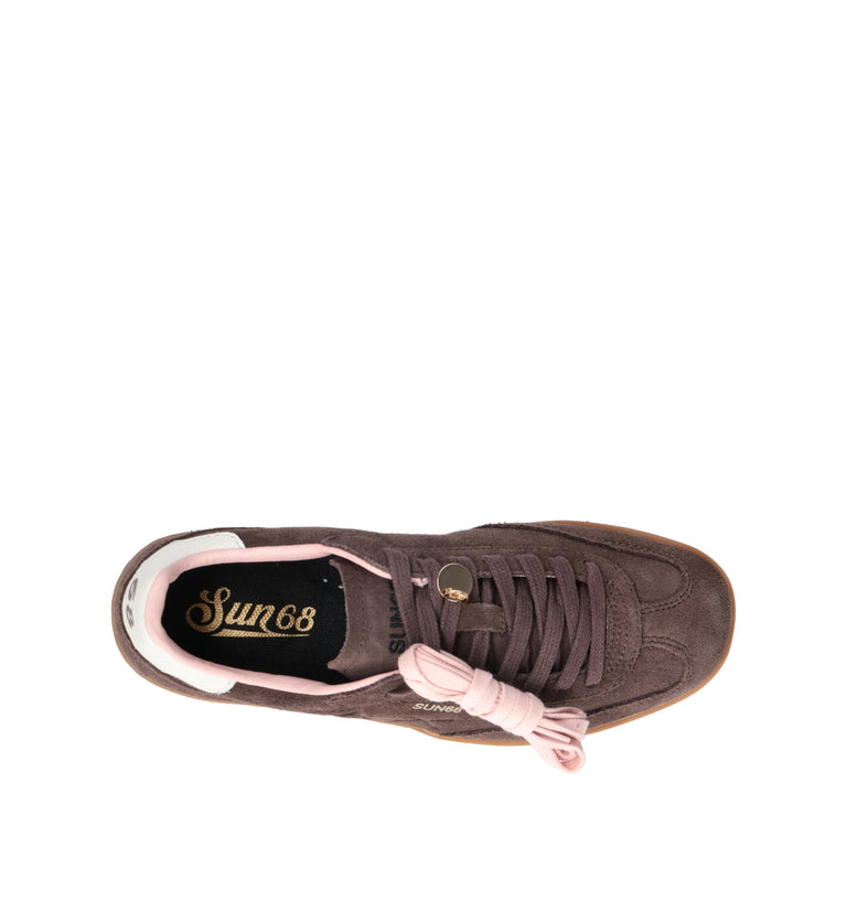 SUN 68 Sneaker donna marrone in suede