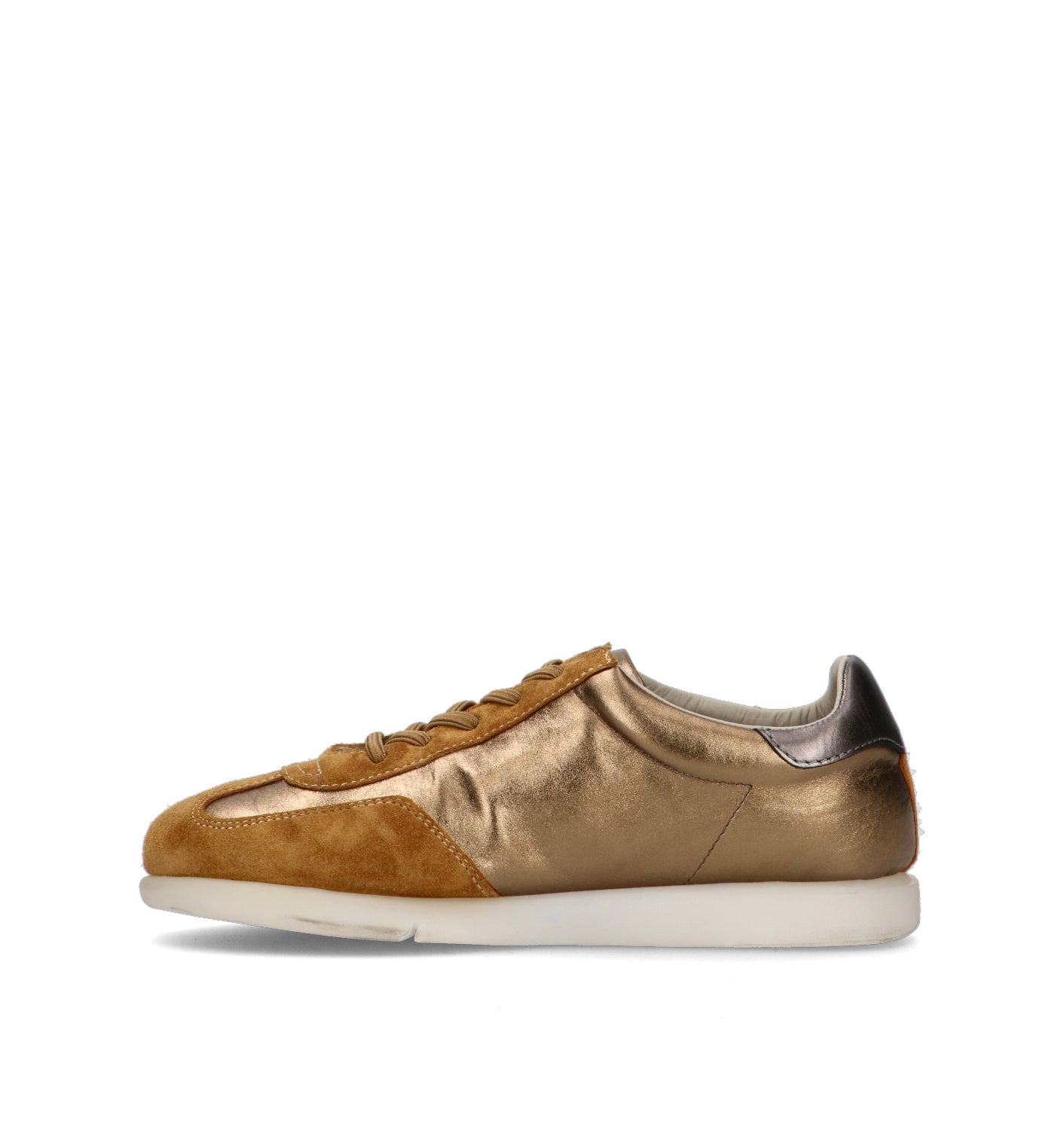 SAYDO Scarpa comfort donna oro in pelle