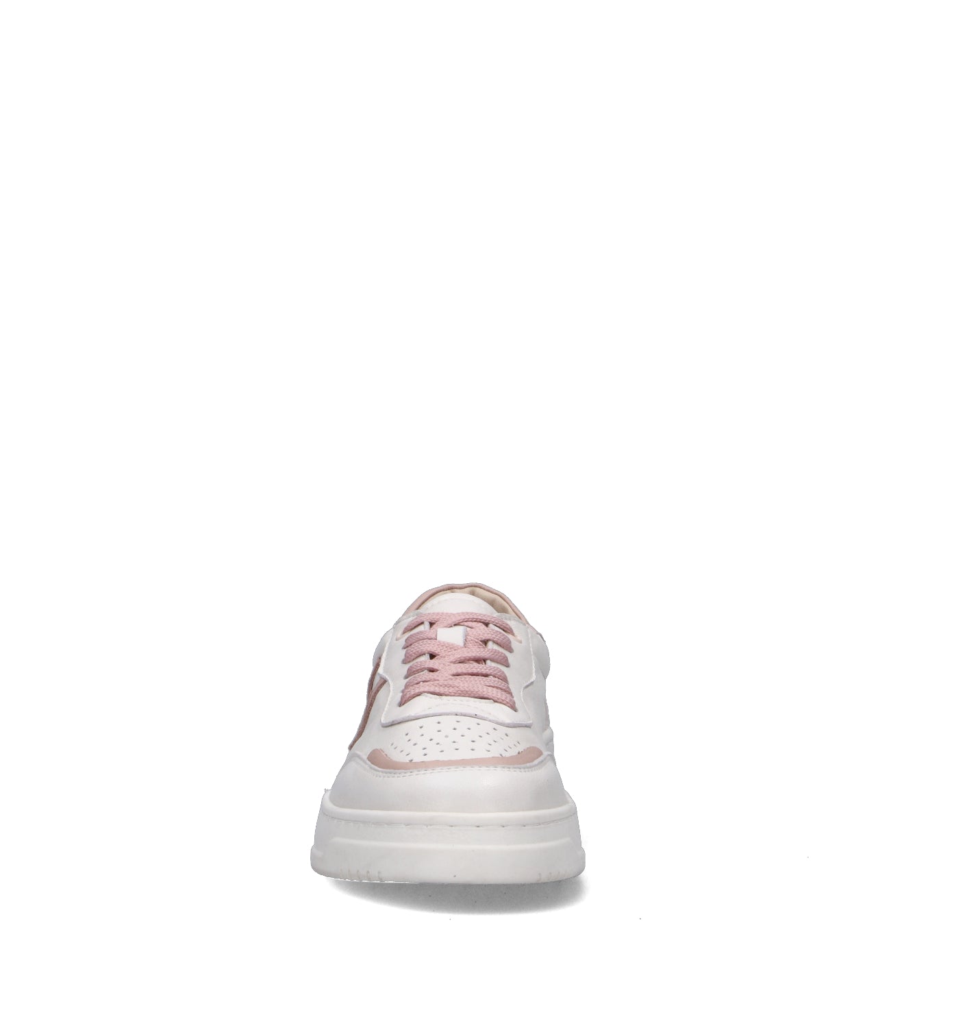 WAVE Sneaker donna bianca/rosa in pelle