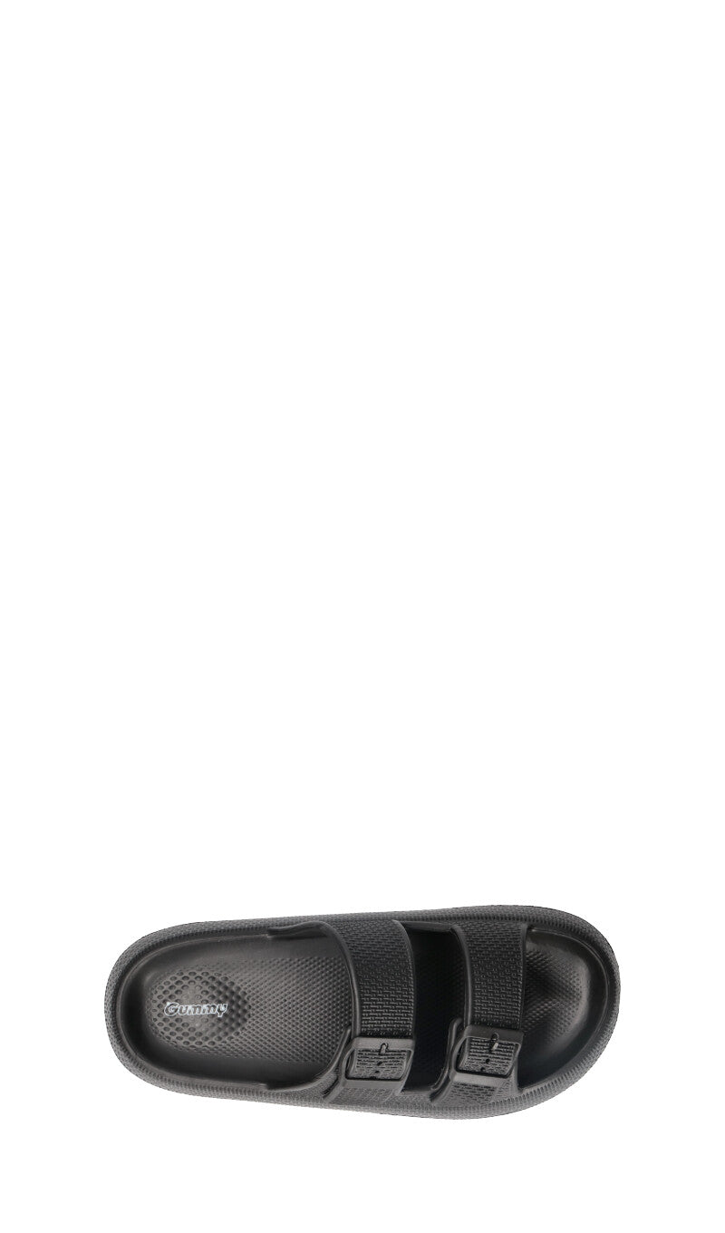 GUMMY Ciabatta uomo nera