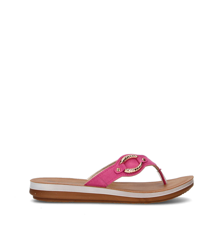 INBLU Ciabatta donna fucsia