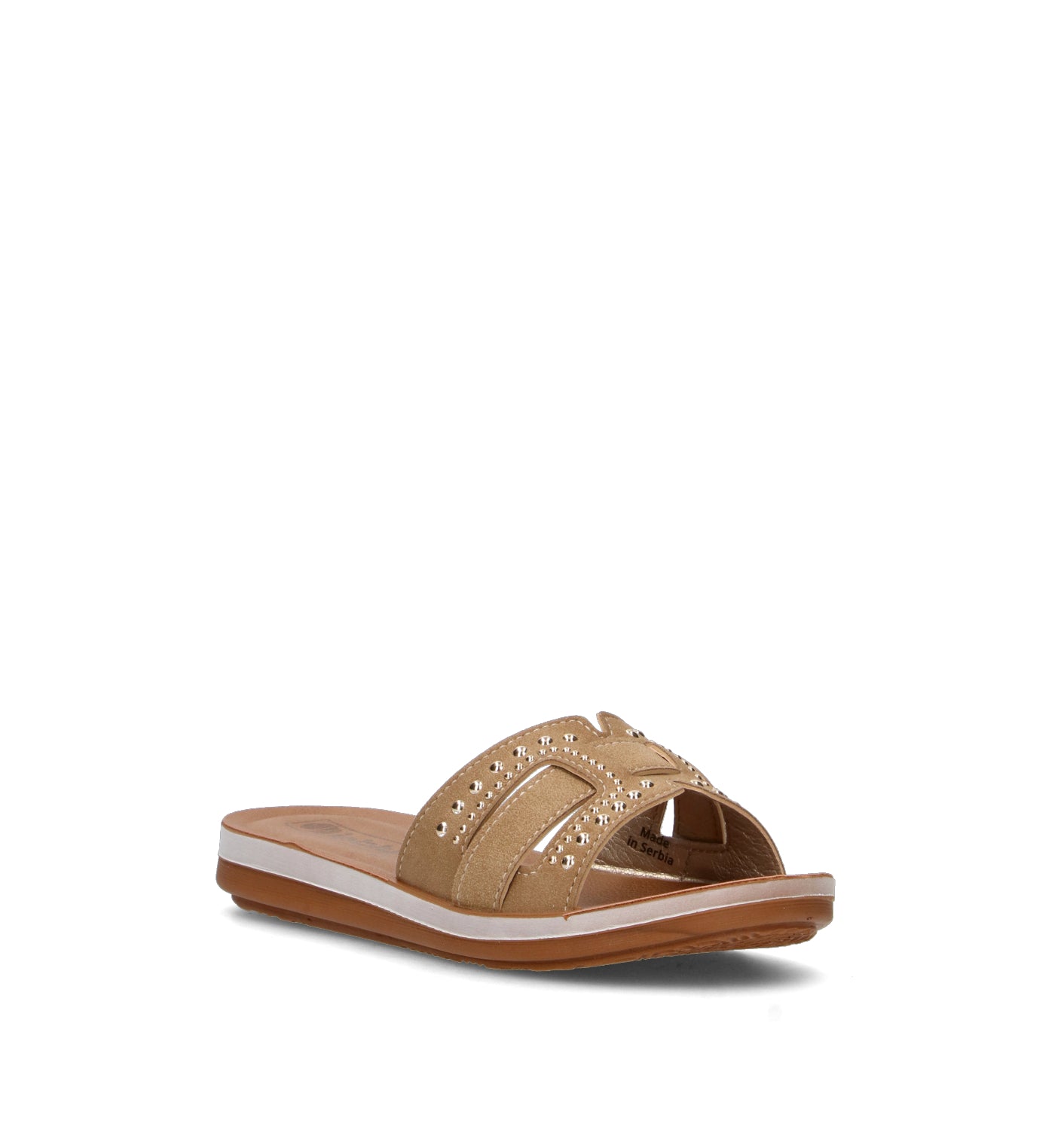 INBLU Ciabatta donna beige